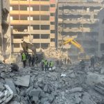 Emergency Personnel In Southern Beirut Deal With The
